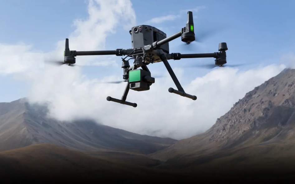 Matrice 350 RTK at construction site